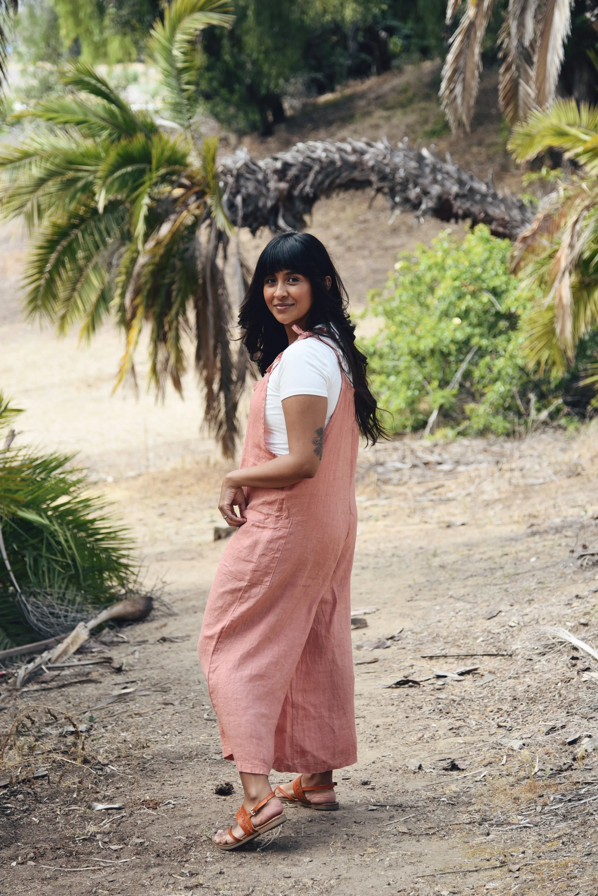 The Linen Overall // Gigi