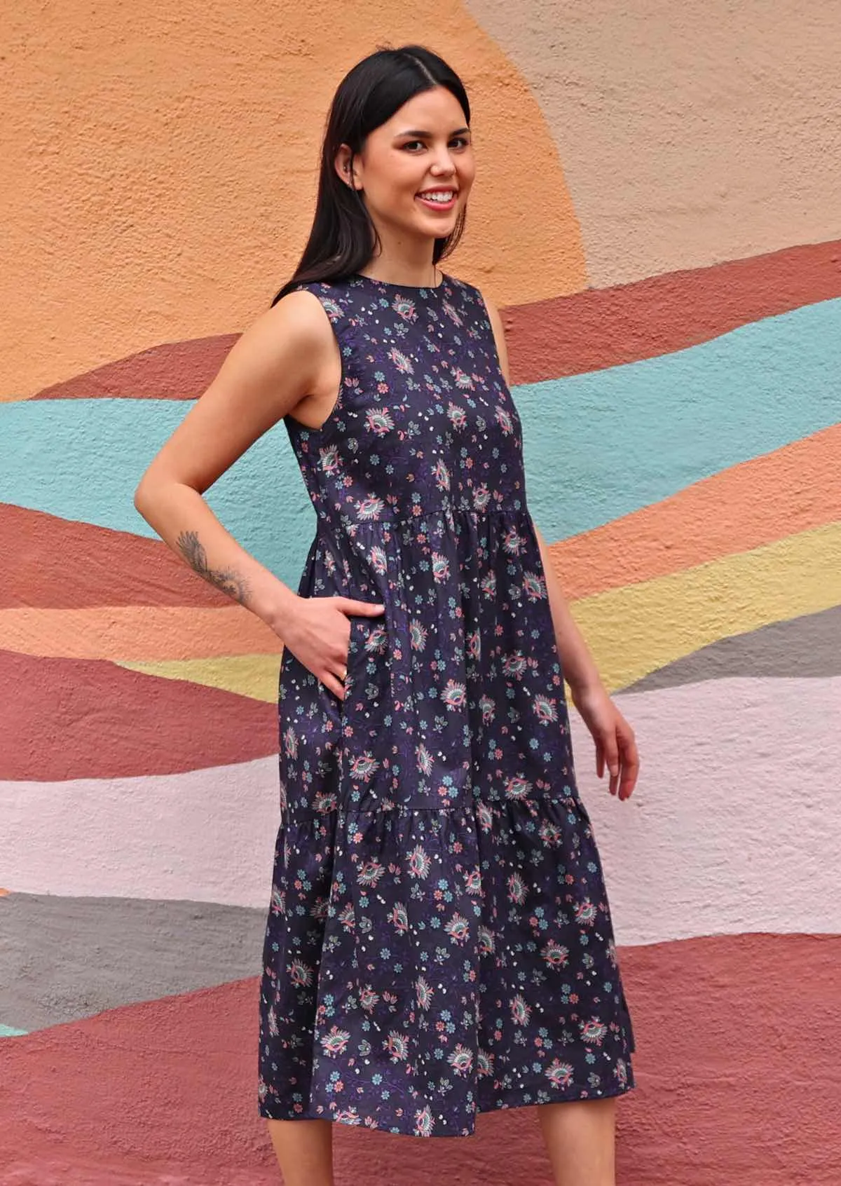 Tully Dress Eventide